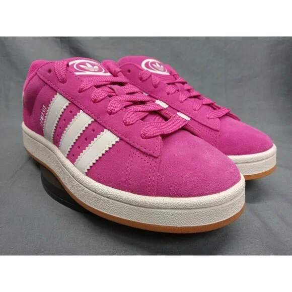 Adidas Campus 00s J Girls Sneakers Suede White Pink Gum Size 6.5 NEW NO BOX! - Picture 8 of 11